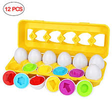 This egg coloring page makes a great activity for kids. Aitey Matching Egg Set Easter Eggs Toddler Egg Toys Shapes And Colors Recognition Skills Educational Learning Toy For Kids Boy Girl Gift Age 1 2 3 12 Eggs The Frumcare Store