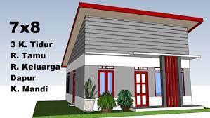 Bagaimana cara merancang rumah minimal? Desain Rumah Gratis Desain Rumah Minimalis 7x8 Meter Facebook