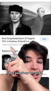 Really appreciate all of your lovely messages and support; but just wanted  to say that my art teacher Ewa Gargulinska is actually such a legend. A  person survived World War 2, escaped a concentration ...