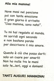 Poesia Per La Festa Della Mamma Idee Per La Festa Della Mamma Mamma Poesie Mamma