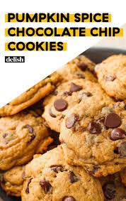Pumpkin Chocolate Chip Cookies Recipe Pumpkin Chocolate Chip Cookies Pumpkin Chocolate Chips Pumpkin Recipes