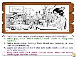 Koleksi Jawapan Bina Lima Ayat Upsr Coco大马站 First Day Of School Activities Study Materials Malay Language
