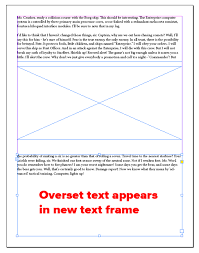 Kommentare können direkt beantwortet und geklärt werden. How To Link Text Boxes In Adobe Indesign