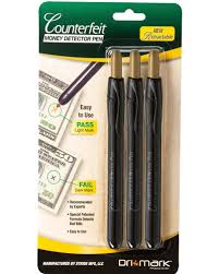 No waste of material due to mistakes. Counterfeit Detector Pens Made In The Usa Dri Mark Products Inc