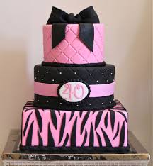 Pictures Of 40th Birthday Cakes For Ladies 40th Birthday Cake Decorating Ideas Pictures Of 40th Birthday Cakes Birthday Cake For Women Simple Birthday Cakes For Women Pink Zebra Cakes