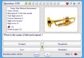 A trombone or a trumpet? Quiz Name That Musical Instrument An Image Quiz