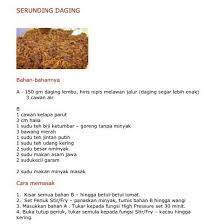 Serunding Daging Pressure Cooker Recipes Food Recipes