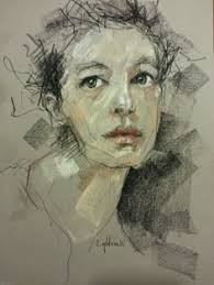 oil pastel portraits