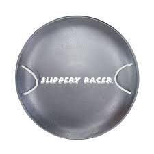 Green buddy the elf metal saucer sled with rope handles. Slippery Racer Prodisc 26 Heavy Duty Metal Saucer Sled W Rope Handles Silver Walmart Com Walmart Com