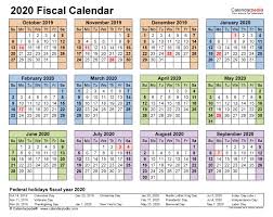 Fiscal Calendars 2020 Free Printable Pdf Templates Inside Ficical Calander 4 4 5 Fiscal Calendar Monthly Calendar Printable Marketing Calendar Template