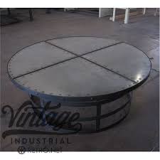 Coffee table collections + more sizes & finishes. Handmade Zinc Top Coffee Table By Vintage Industrial Llc Custommade Com