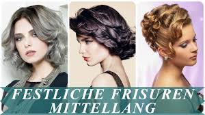 Entdecken sie mit uns frisuren für mittellange haare in den schönsten varianten: Unsere Top 20 Festliche Frisuren Mittellange Haare Youtube