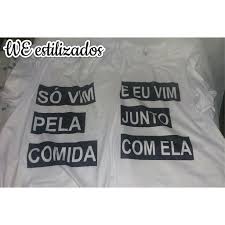 Camisas Para Dar De Presente Para Namorado Camisa Para Casal So Vim Pela Comida E Eu Vim Junto Com Ela Solicite Orcamento Via Whatsapp Camisas Para Casal Roupas De Casal Que Combinam Camisetas Casal