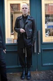 Rick Owens Rick Owens Ss18 Dirt Cropped Stooges Leather Jacket Leather Jacket All Black Outfit Black Outfit