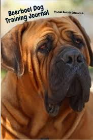 Boerboel Dog Training Journal Take Notes Set Goals Keep