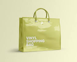 Shopping bag is also a perfect place to put your advertising, logo. Vinyl Shopping Bag Mockup Free Package Mockups