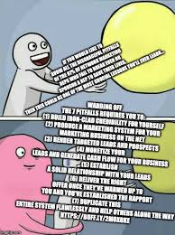 Maybe you would like to learn more about one of these? Running Away Balloon Marketing System Marketing Guide Network Marketing