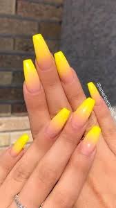 So, they coat the nails with hard and durable layer and function to beautify your acrylic nail designs show off your feminine power to the world. Over 50 Bright Summer Nail Art Designs That Will Be So Trendy All Season Yellow Nails Design Bright Summer Nails Bright Summer Acrylic Nails