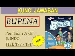 Negara indonesia disebut nusantara karena terdiri atas. Bupena 6d Hal 177 181 B Indo Penilaian Akhir Tahun Youtube