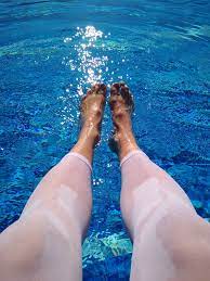 Wet tights by the pool | pantypickk | Flickr