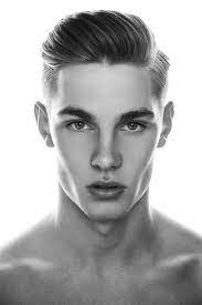 A Males Facial Structure Is Quite Different To A Womans As They Have A Broader Jaw And A Larger Fo Face Exercises For Men Chiseled Jawline Mens Haircuts Short