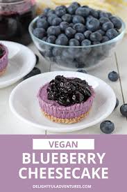 See what kirstie parker (lilgingy15) has discovered on pinterest, the world's biggest collection of ideas. No Bake Vegan Blueberry Cheesecake No Cashews Delightful Adventures
