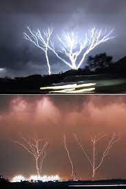 Mysterious Multi Branched Upward Ground To Cloud Lightning Filmed In Oklahoma Video Wild Weather Amazing Nature Natural Phenomena