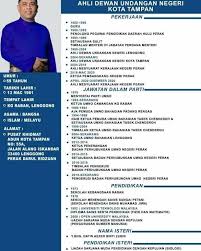 Ini nama menteri baru kabinet kerja jilid ii jokowi sejumlah menteri diganti dalam reshuffle kabinet kerja jilid ii. Biodata Menteri Besar Bagan Serai Kampung Halamanku Facebook