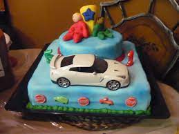 A fluted tube cake easily transforms into a ferocious dragon for a fun birthday cake that will set the party on fire. Car Birthday Cake For 2 Year Old Boy Novocom Top