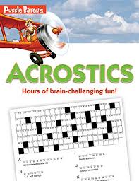 Learn how rebus puzzles work at howstuffworks. Puzzle Baron S Acrostics Paperback October 2 2012 Buy Online In Saint Vincent And The Grenadines At Saintvincent Desertcart Com Productid 20616576