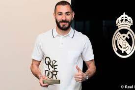 If working as a professional, the year. Karim Benzema Wins Onze D Or Managing Madrid