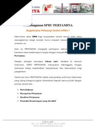 Setiap aspek tersebut harus memuat beberapa hal, yaitu Proposal Pembangunan Spbu Pertamina