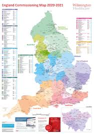 Click full screen icon to open full mode. England Commissioning Map 2020 2021 Wilmington Healthcare