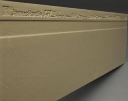 This explains some of the clanking noises when it's windy out. Hardie Board Siding