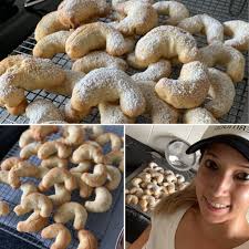 Add egg yolk and salt. How To Make Croatian Vanilla Kiflice Croatian Recipes At Uppermoda