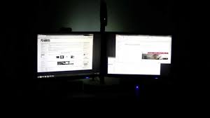 Back Light Behind Monitors Help With Eye Strain Youtube