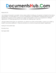 Excellent executive assistant cover letter. Job Application For The Post Of Marketing Officer