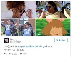 Greysweatpantschallenge Know Your Meme Get the best deals on jogging pants and save up to 70% off at poshmark now!