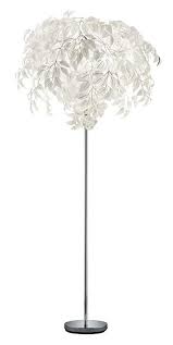 Shop for floor lamps online at best prices in india. Reality Leuchten Stehleuchte Leavy R40463001 Metall Nickel Matt Schirm Kunststoff Weiss 3 X E14 Amazon De Bele Floor Lamp Hotel Chandelier Floor Lamp Table