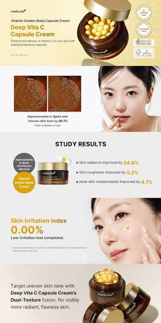 Medicube Deep Vita C Capsule Cream 55g – SoKoSkins