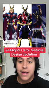 All Might's Hero Costume Evolution: The Best Drip in My Hero Academia