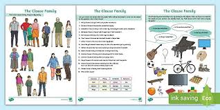 A defining relative clause usually comes immediately after the noun it describes. The Clause Family Game For Defining Relative Clauses
