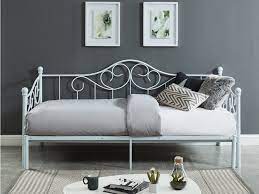 Dimensions totales du lit gigogne jessy avec rangements (l x h x p) : Lit Banquette Extensible Sebille 90x200 Cm Blanc