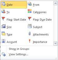 You can then view two messages at the same time. How To Organize Mail Using Outlook 2010 Universalclass
