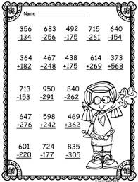 Here you'll find links to all of our subtraction worksheet pages. Freebie 3 Digit Addition And Subtraction With Regrouping By Lori Flaglor