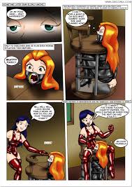 Cartoon lesbian bondage