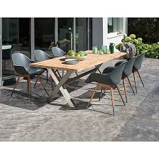 Sunfun Garten Tischplatte Bella 220 X 100 Cm Holz Naturbraun Gartenmobel Sets Gartensessel Bauhaus