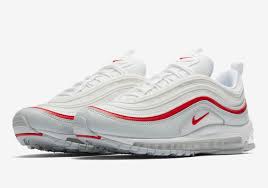 Nike Air Max 97 Og Is Back In White And Red Nike Shoes Air Max Nike Air Max Nike Air Max 97