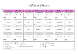 Workout Schedule Home Or Gym Routines For Men And Women Workout Schedule Best Gym Workout Gym Workout Schedule