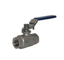 2-1/2 in. Female NPT Threaded - 1000 PSI 2-Piece Full Port 316 Stainless  Steel Ball Valve